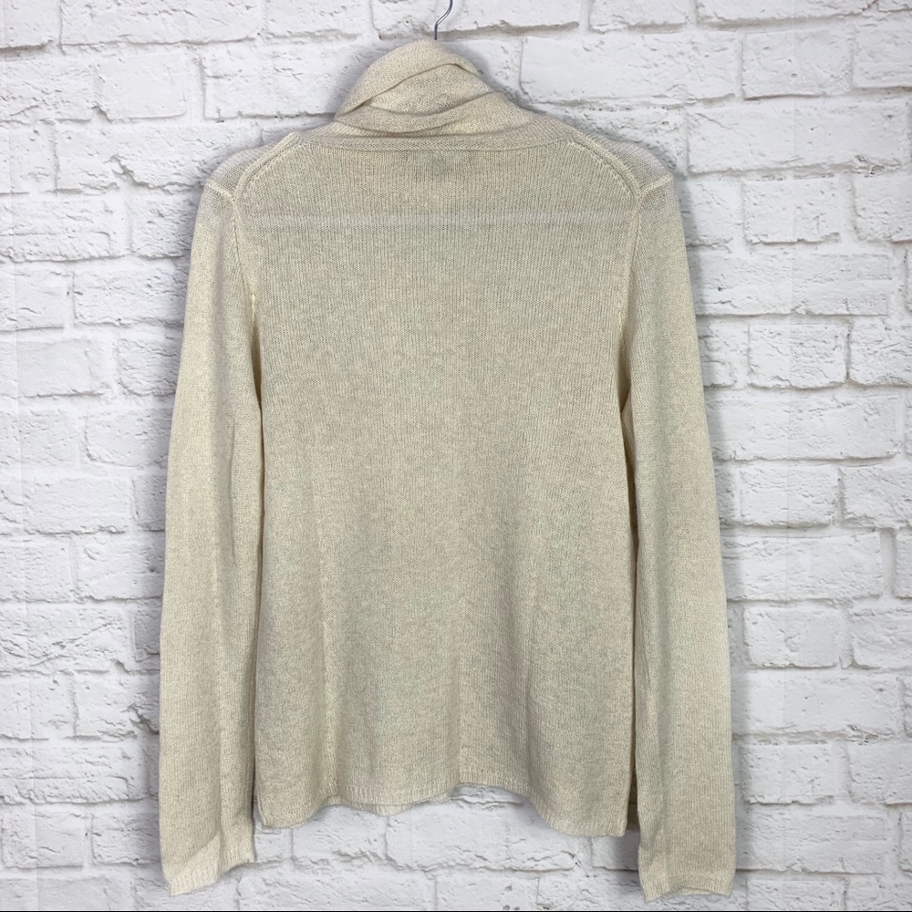 Banana Republic Cream Cowl Turtleneck Sweater S - Picture 4 of 5